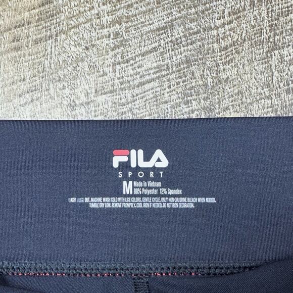 FILA Sport Rainbow Blast blue capri crop leggings - Picture 5 of 6